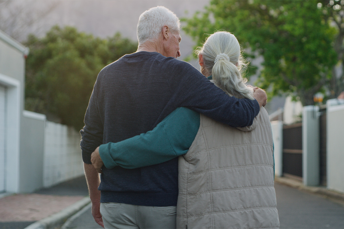 Couple feeling prepared